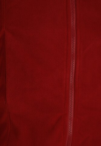 Giacca di pile di nolie in rosso