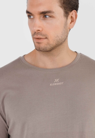 Kleinigkeit Koszulka 'Epic' w kolorze szary