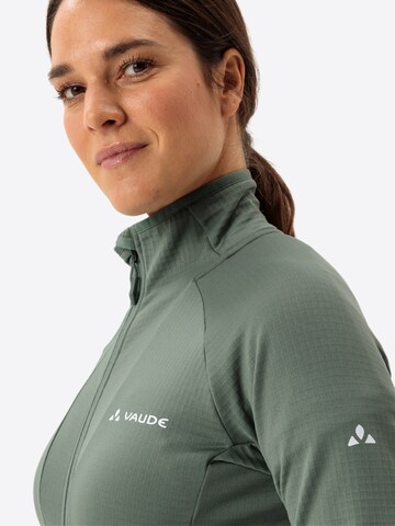 VAUDE Athletic fleece jacket 'Monviso' in Green