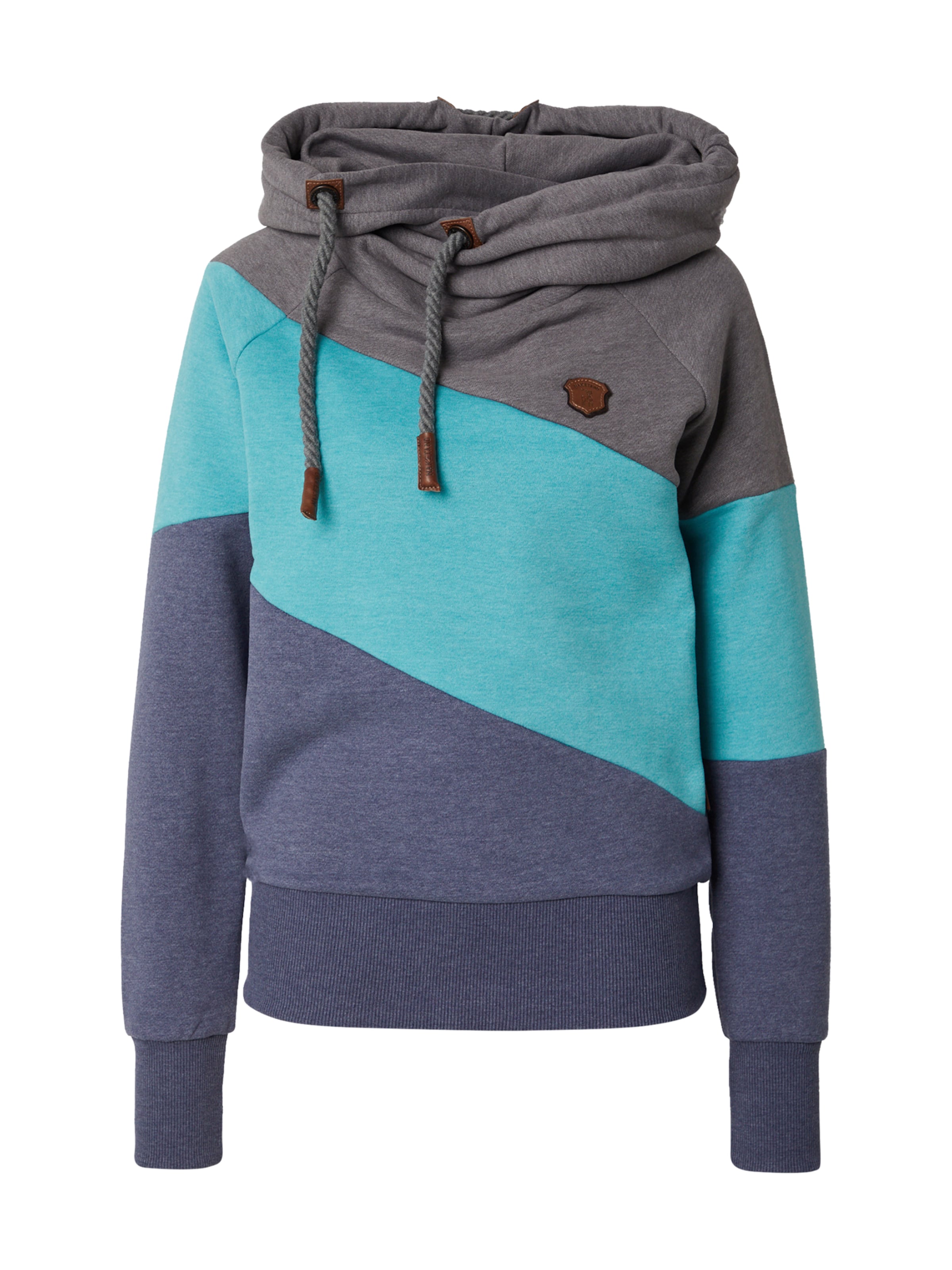 naketano Sweatshirt in Grijs: voorkant