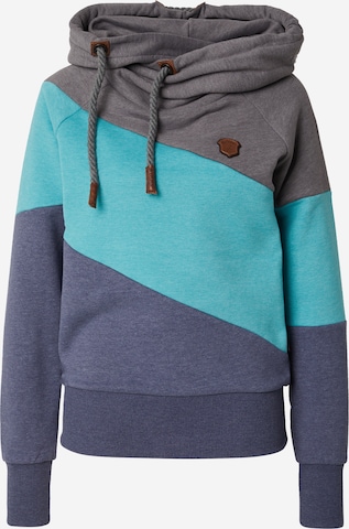 naketanoSweater majica - siva boja: prednji dio