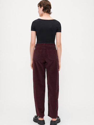 Only Tall Loose fit Pants 'ONLGIANNA-GLOBAL' in Red