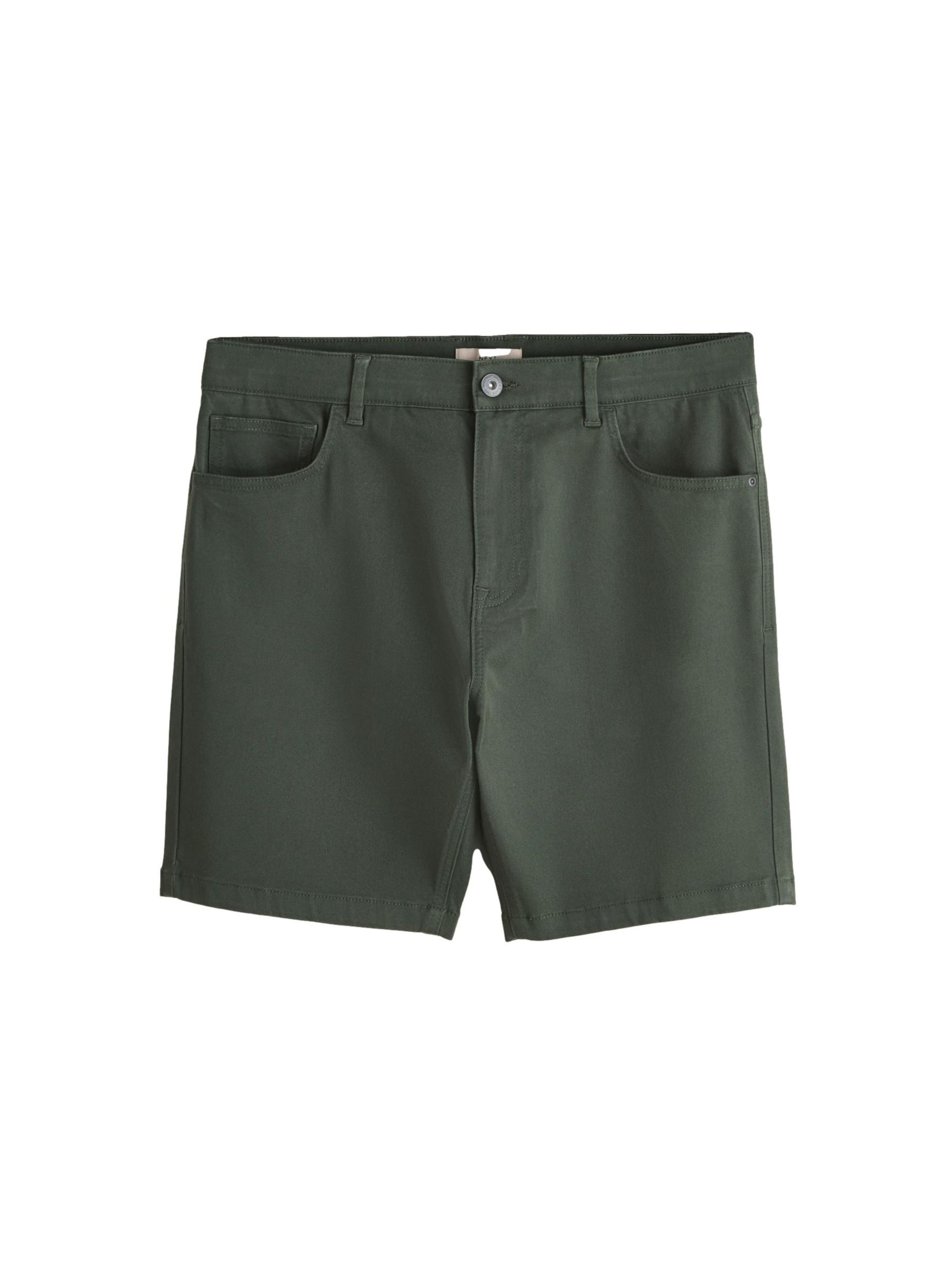 Regular Pantalon chino Next en vert : devant