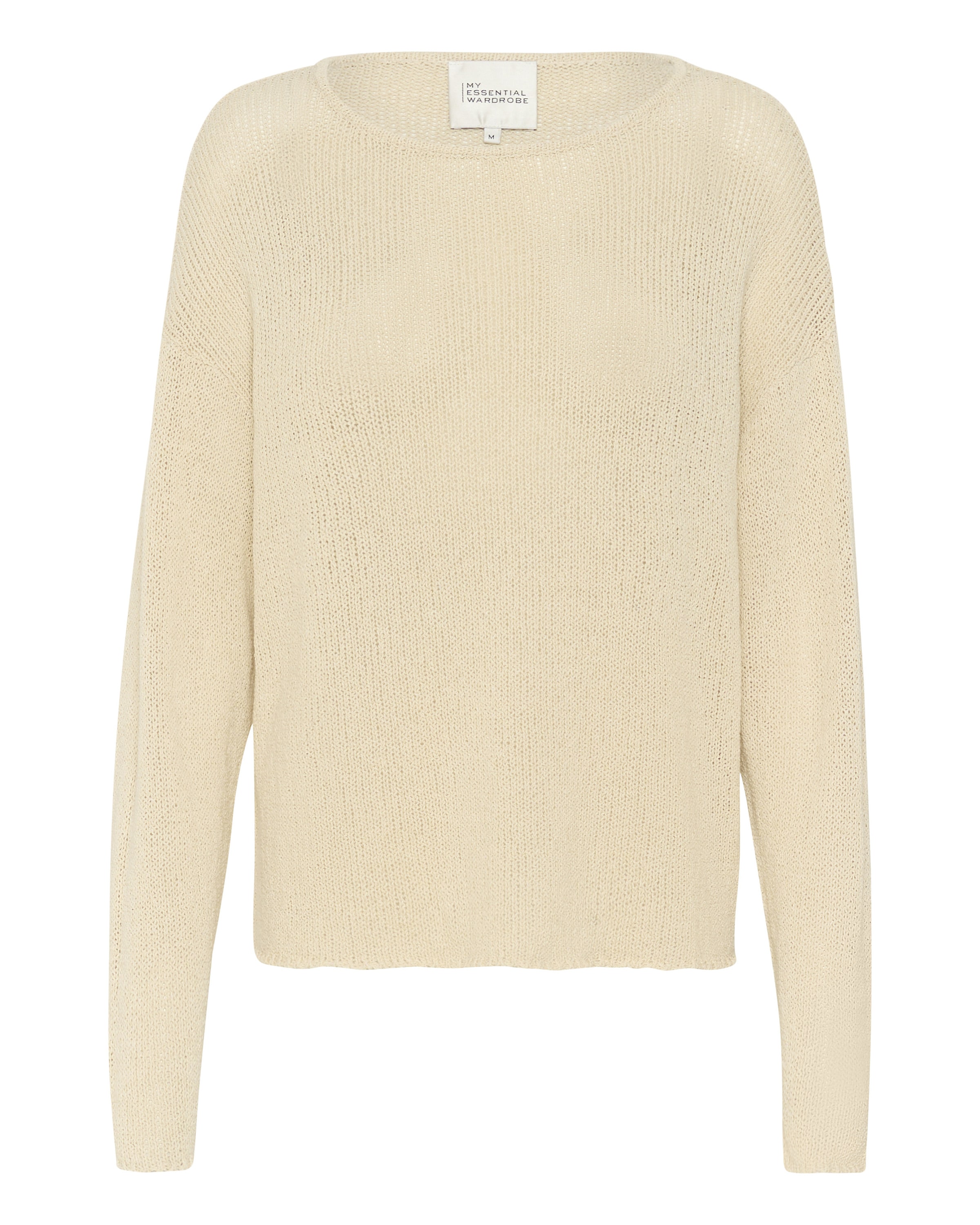 My Essential Wardrobe Sweater 'DivaMW' in Beige: front
