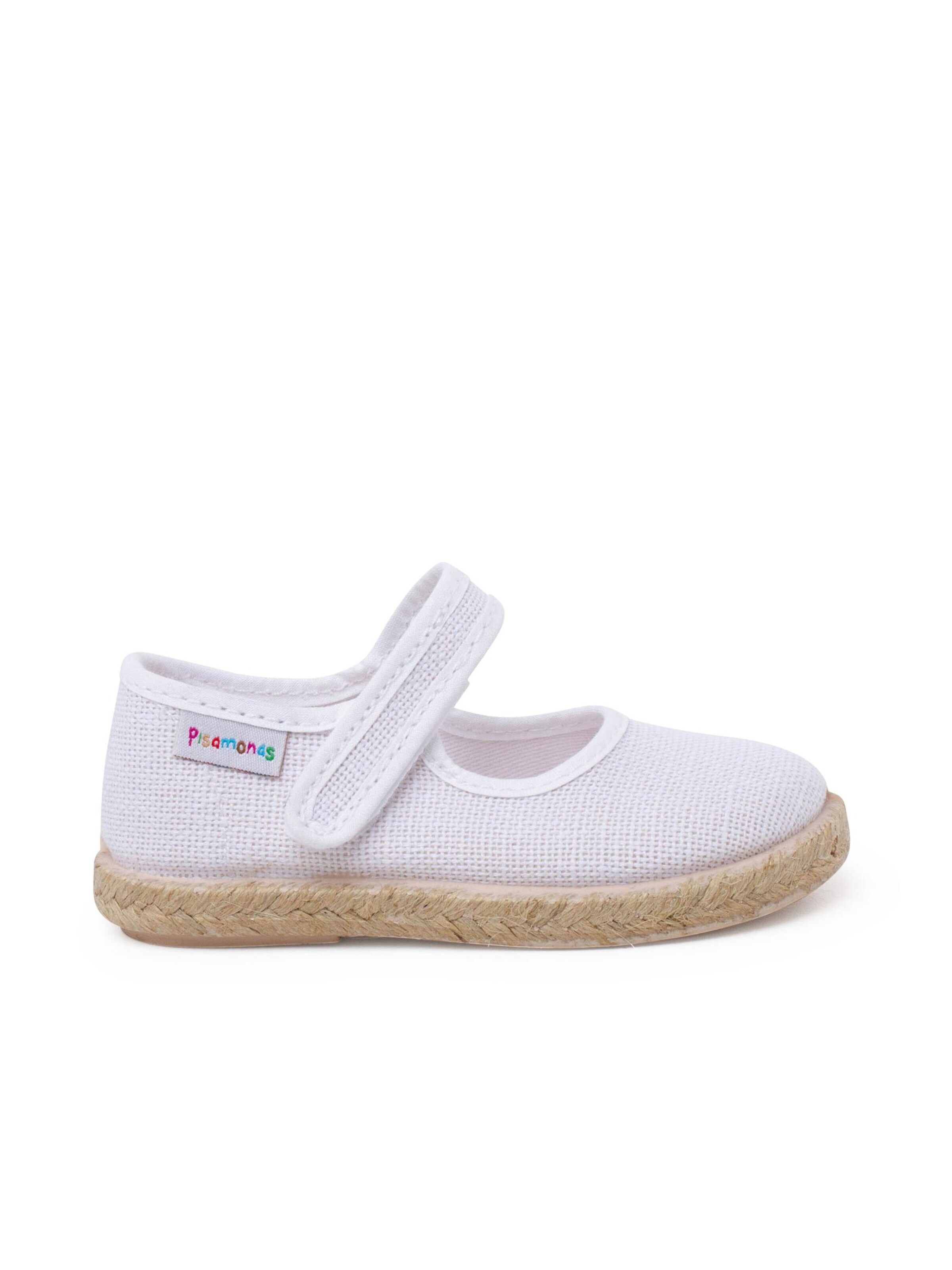 Pisamonas Ballet Flats in White: front