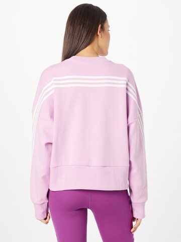 lillā ADIDAS SPORTSWEAR Sportiska tipa džemperis 'Future Icons 3-Stripes'