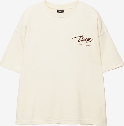 Pull&Bear Paita värissä vihreä / burgundin punainen / villanvalkoinen, Tuotenäkymä