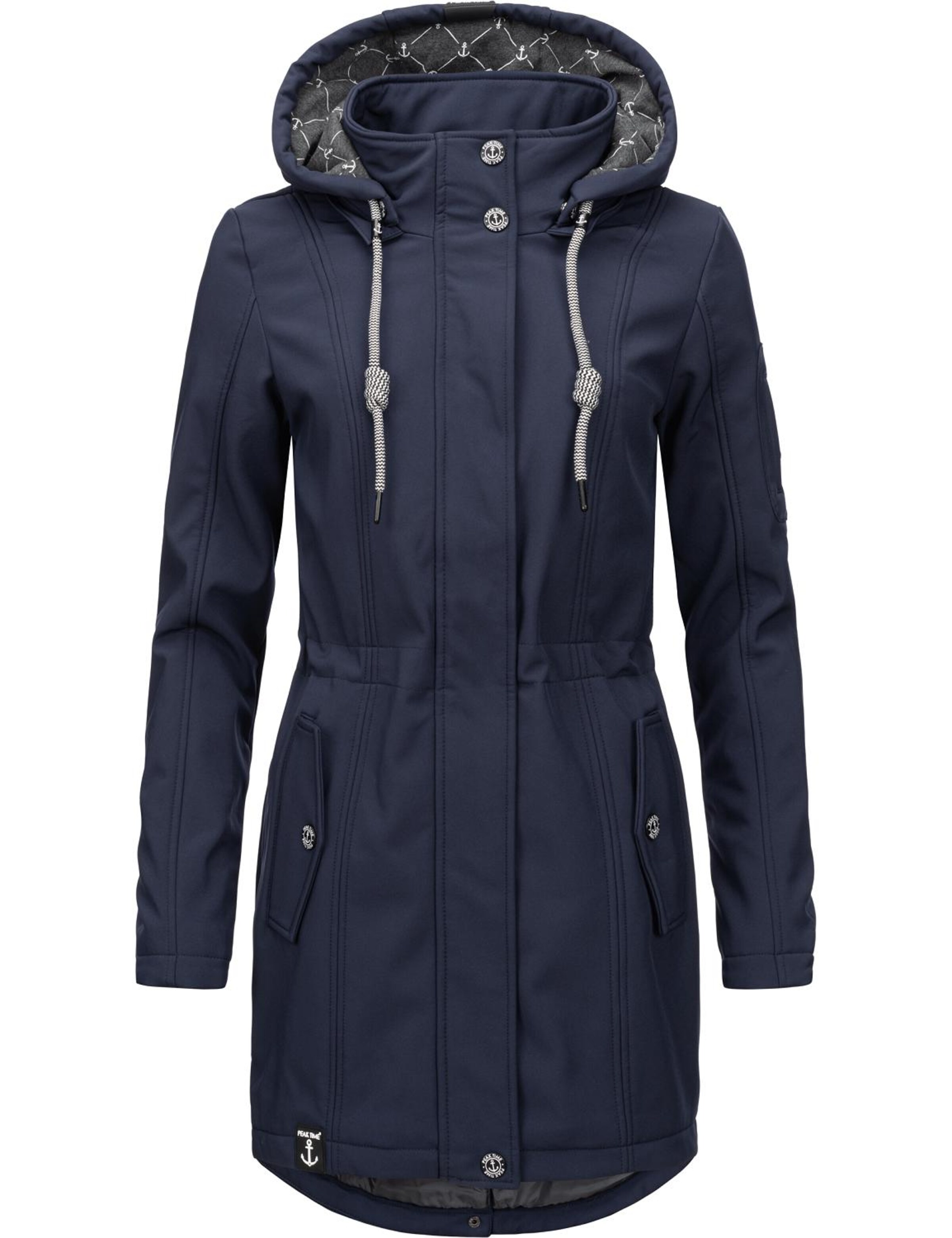 Peak Time Functionele mantel in Blauw