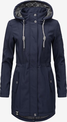 Peak Time Raincoat in Blue