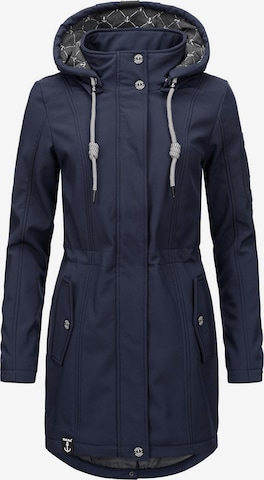 Peak Time Raincoat in Blue