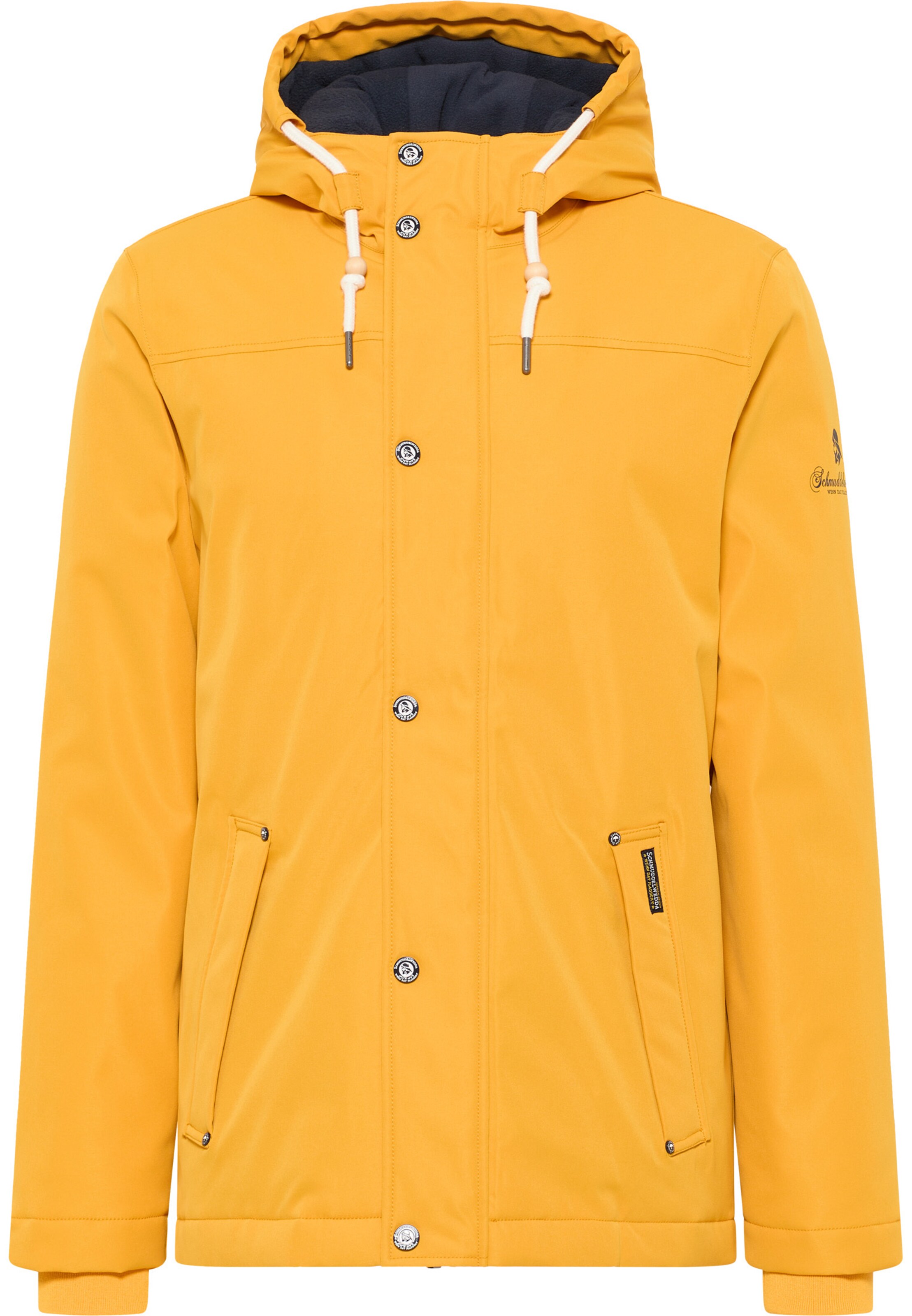 Schmuddelwedda Winterjacke in Gelb: Vorderseite