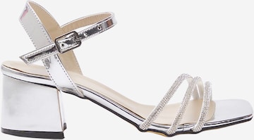 TrendyolSandale s remenčićima - srebro boja: prednji dio