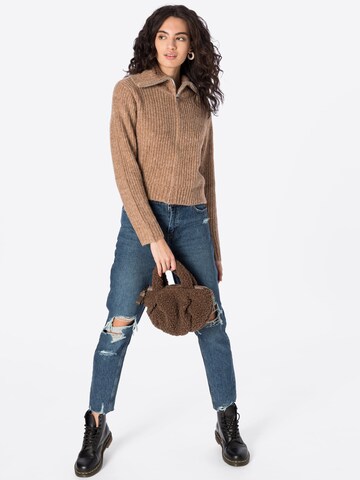 Cardigan TOM TAILOR DENIM en marron