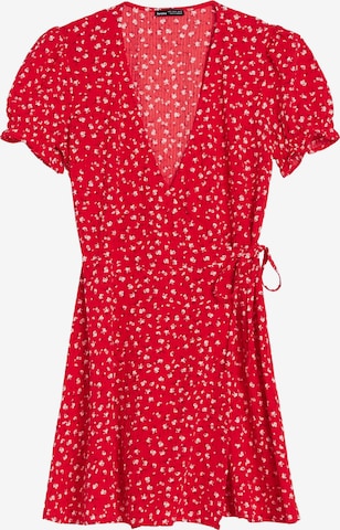 Bershka Kleid in Rot: predná strana