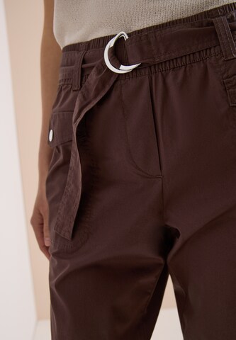 CECIL Slim fit Pants in Brown