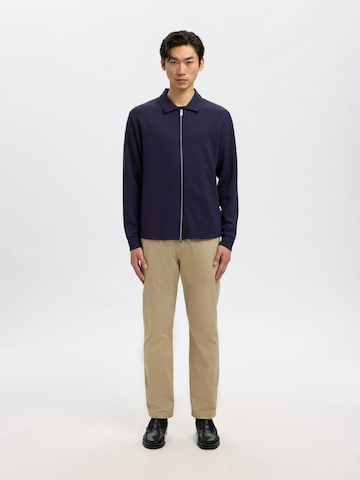 Slimfit Pantaloni '16087663' di SELECTED in beige