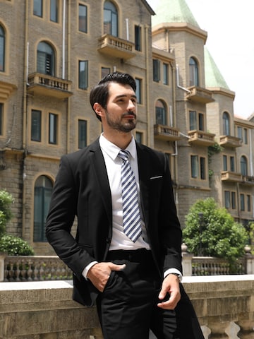 YOUTHUP Slim fit Suit 'Feierabend' in Black
