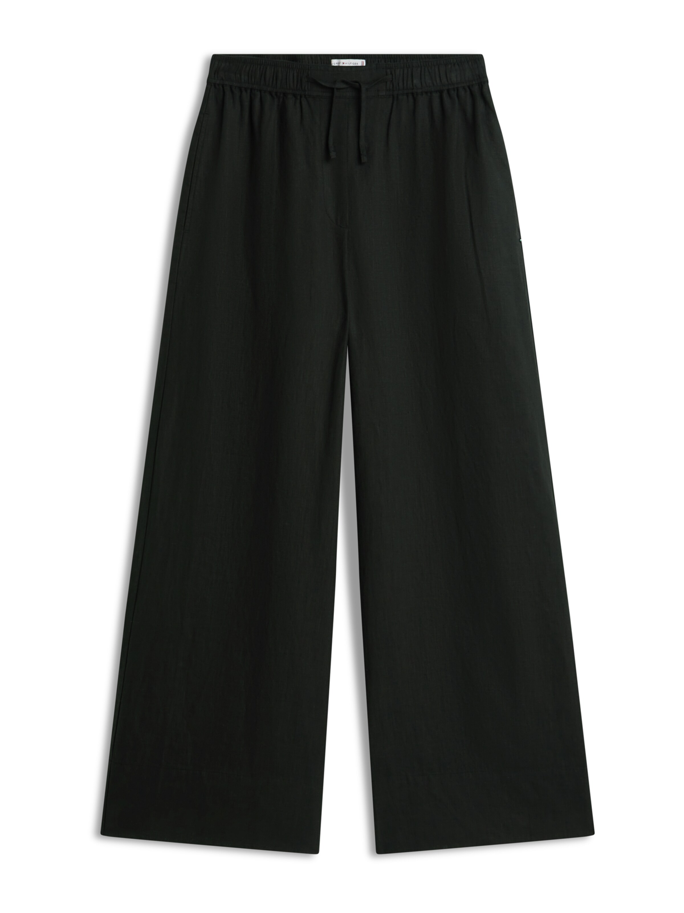 Pantalon 'ESS' TOMMY HILFIGER en noir : devant