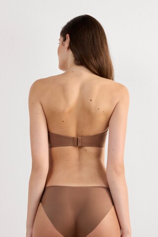 INTIMISSIMI Bandeau Bra 'Anna' in Brown