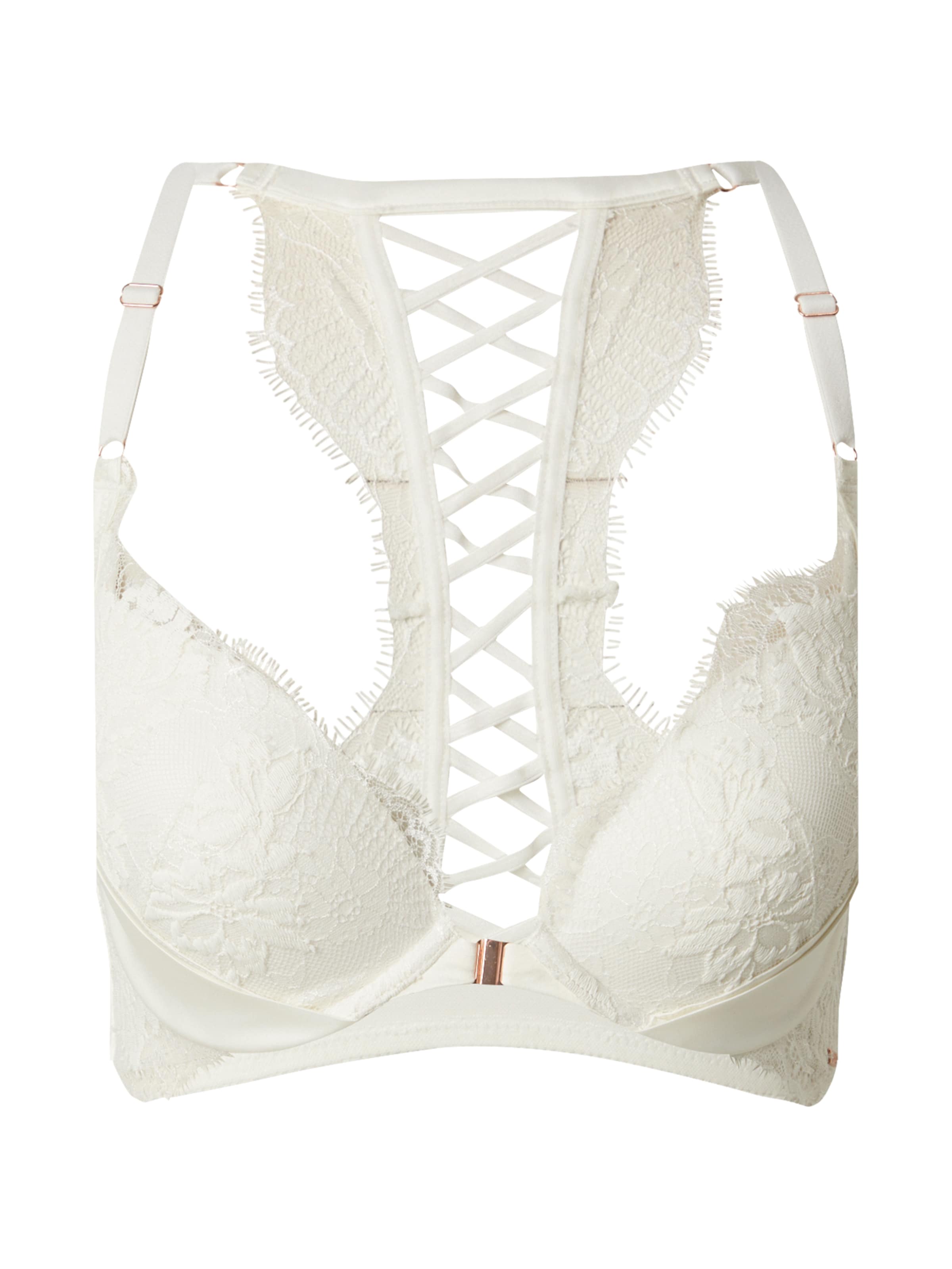 Hunkemöller Push-up Rintaliivi värissä valkoinen: etupuoli