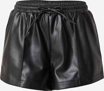 Regular Pantaloni de la River Island pe negru: față