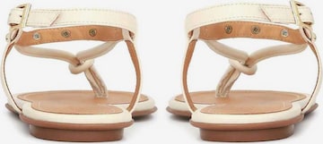 Kazar - Sandalias de dedo en beige