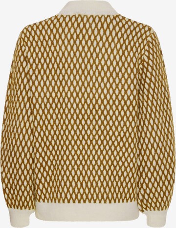 ICHI Sweter 'KAMARA' w kolorze beżowy