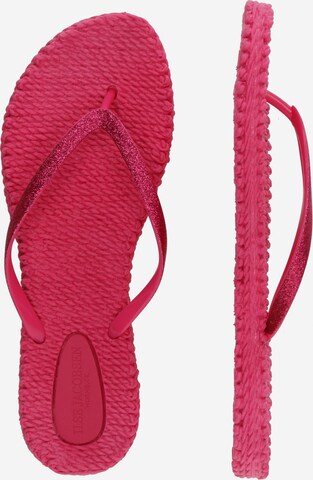 ILSE JACOBSEN T-bar sandals 'Cheerful 01' in Red