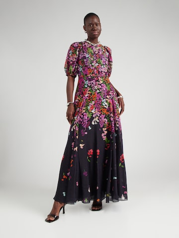 Ted Baker - Vestido de noche en negro: frente