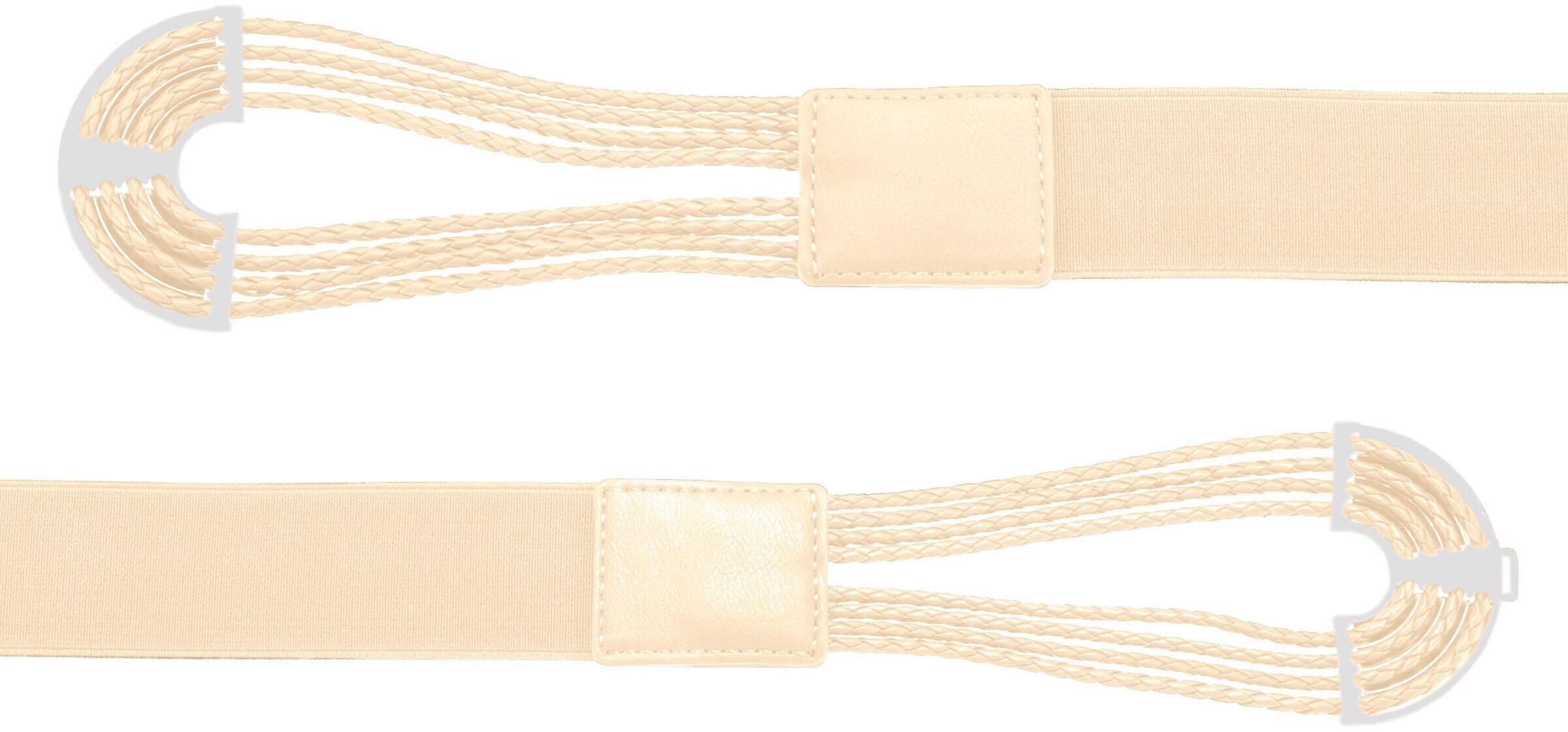 LASCANA Ремень в Бежевый