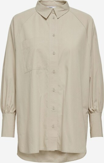 ONLY Oversize Hemd in beige, Produktansicht