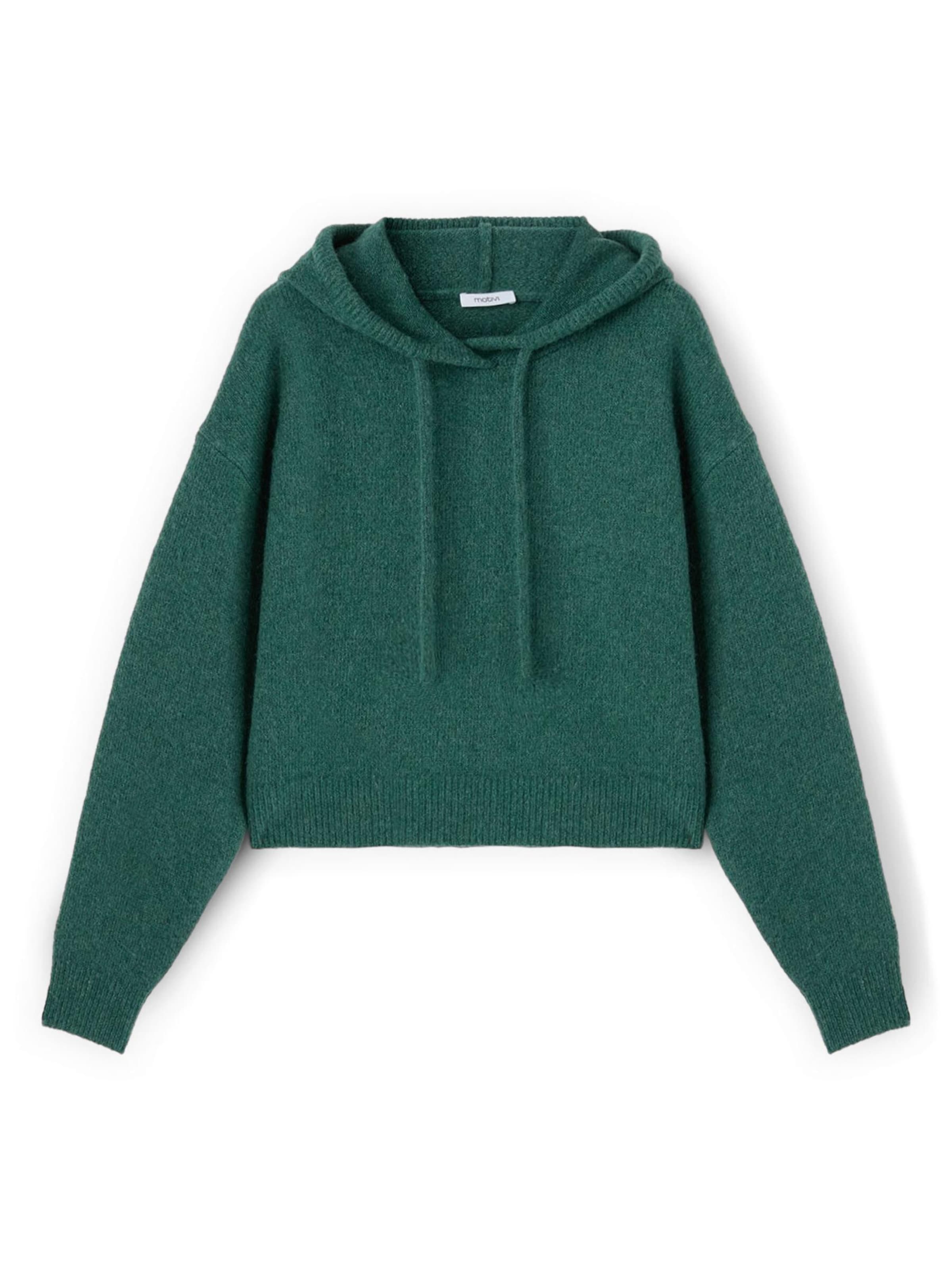 Pull-over MOTIVI en vert : devant