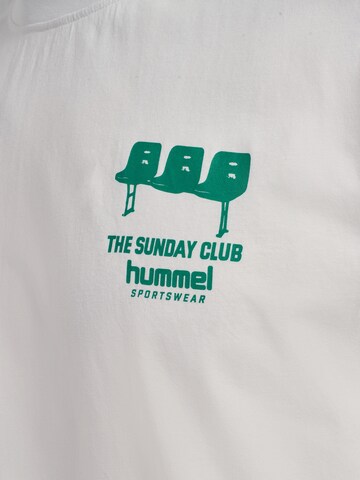 Hummel T-Shirt 'Sunday' in Weiß