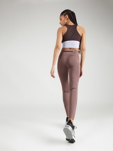 Skinny Pantalon de sport On en marron