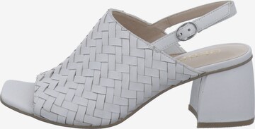 GERRY WEBER SHOES Slingback Pumps 'Gsabrina' in White: front