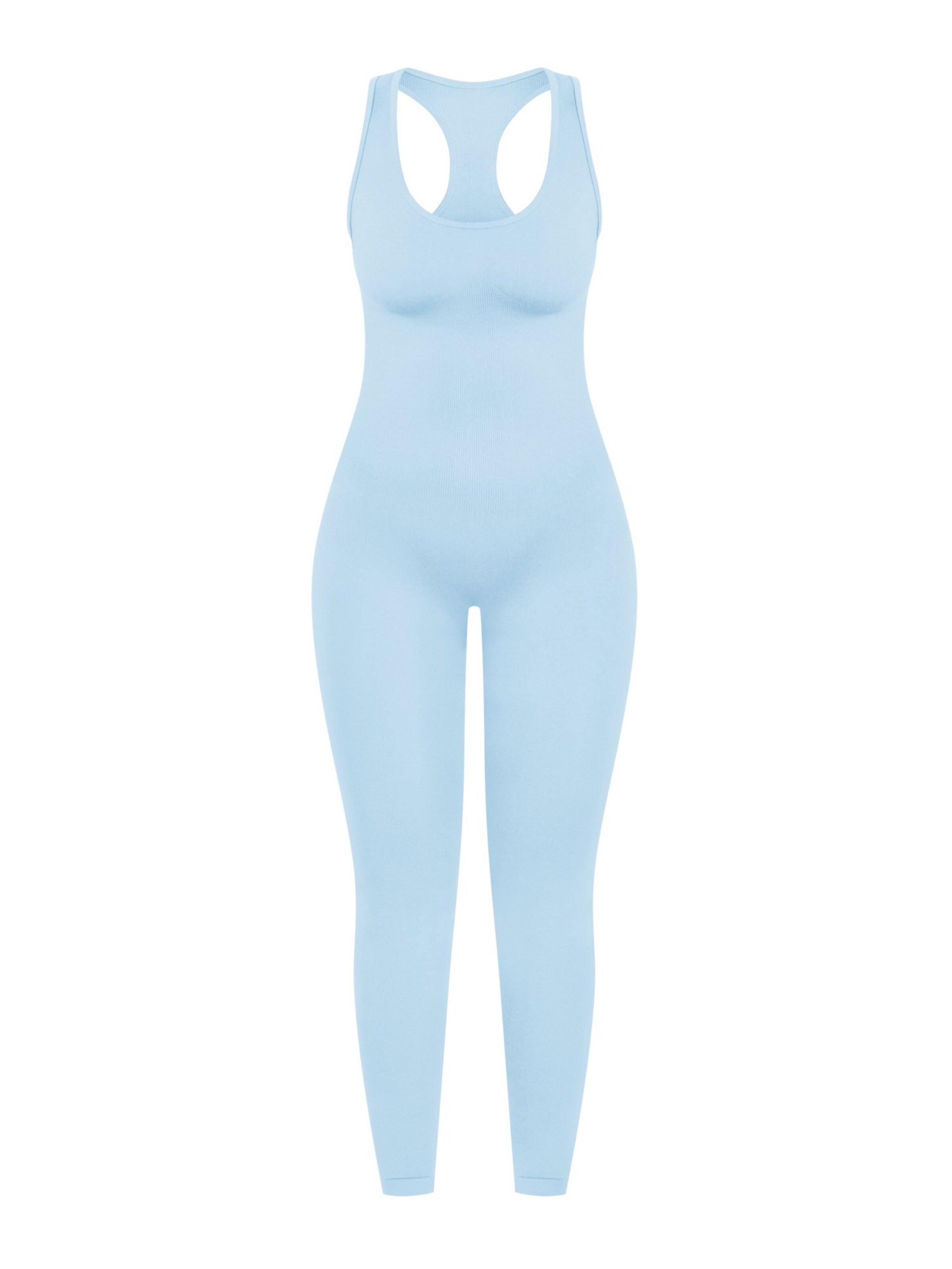Smilodox Jumpsuit ' Seamless Elsie ' in Blue: front