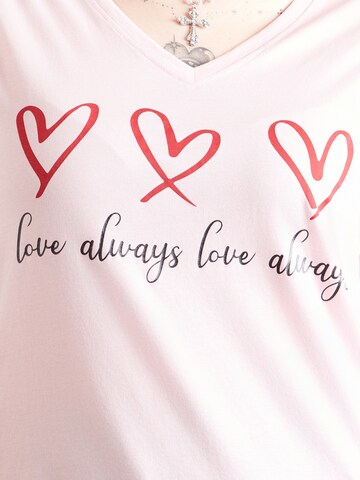 ONLY Carmakoma Tričko 'CARMAE' – pink