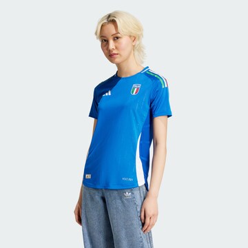 ADIDAS PERFORMANCE Tricot 'Italy Women's Team 2024 Home Authentic' in Blauw: voorkant