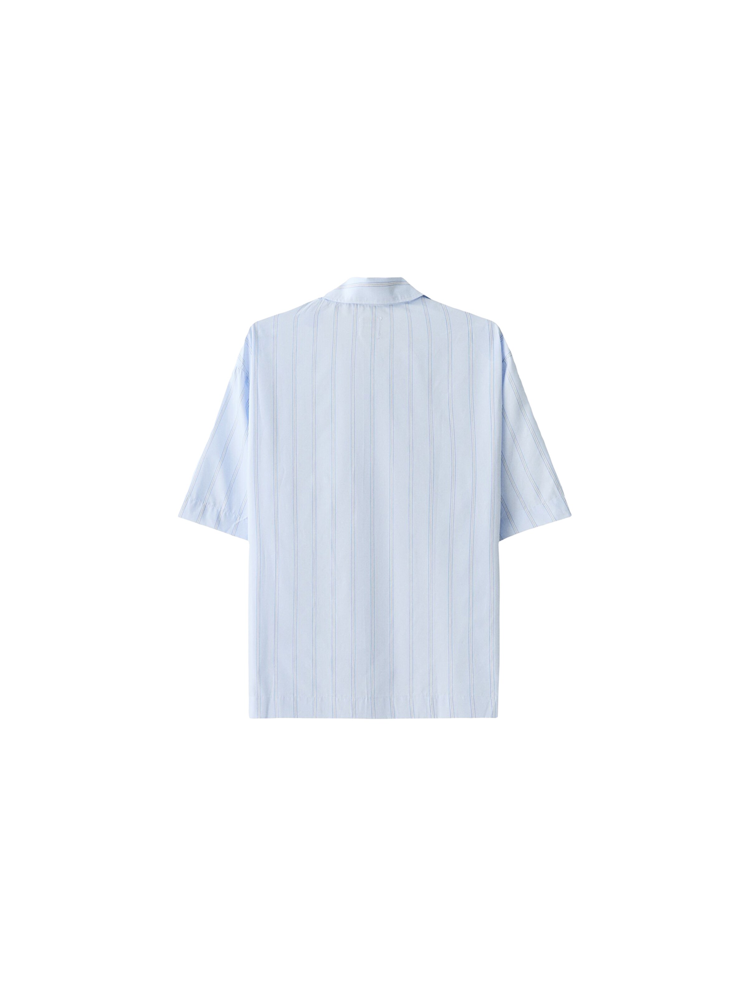 Fit confort Chemise Bershka en bleu