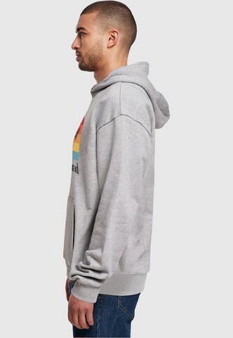 Merchcode Sweatshirt 'Long Beach' in Grey