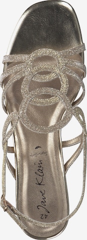 Sandales à lanières TAMARIS en or