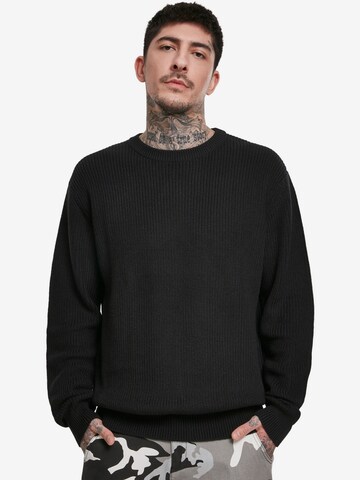 Urban Classics Sweater in Black: front