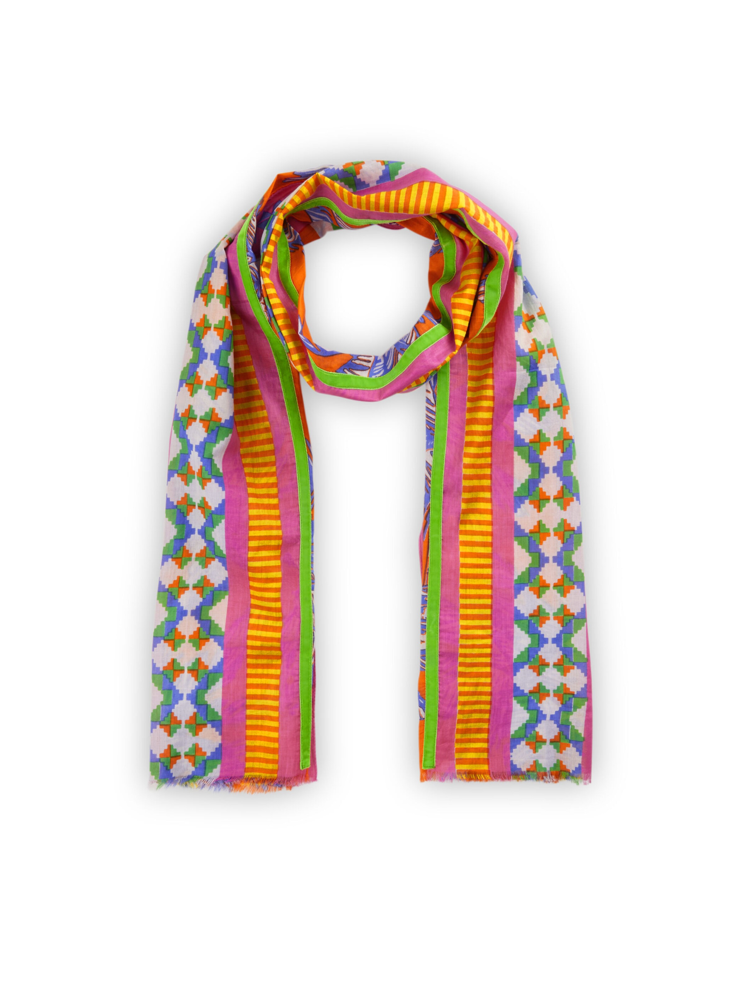 CODELLO Schal in Orange: Vorderseite