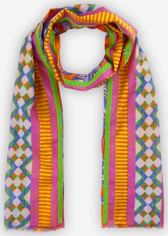 Écharpe CODELLO en orange : devant