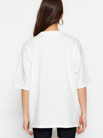 Maglia extra large di Trendyol in bianco