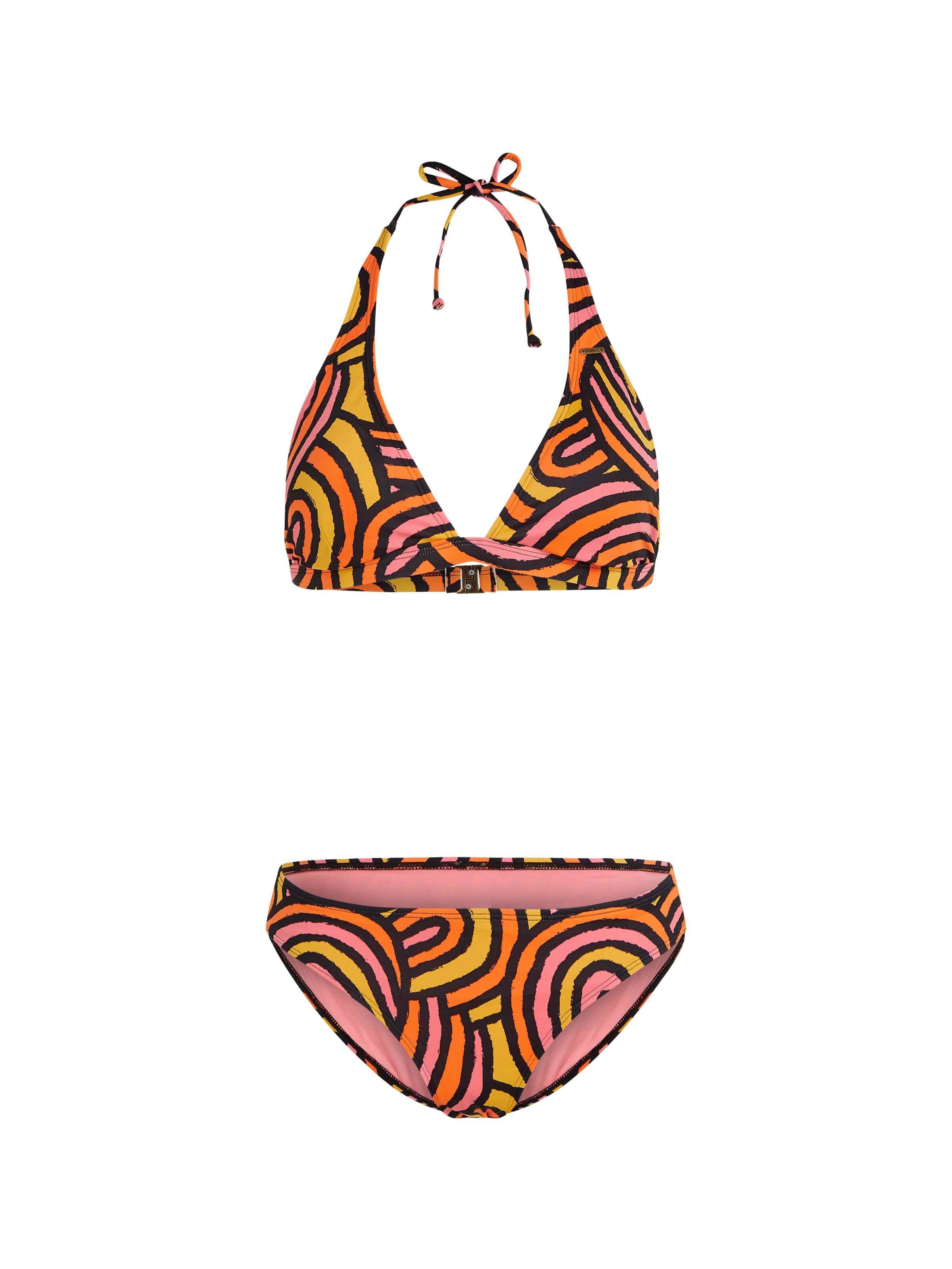 O'NEILL Τρίγωνο Μπικίνι 'Marga Rita' σε πορτοκαλί: μπροστά