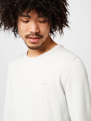 s.Oliver Pullover in Weiß