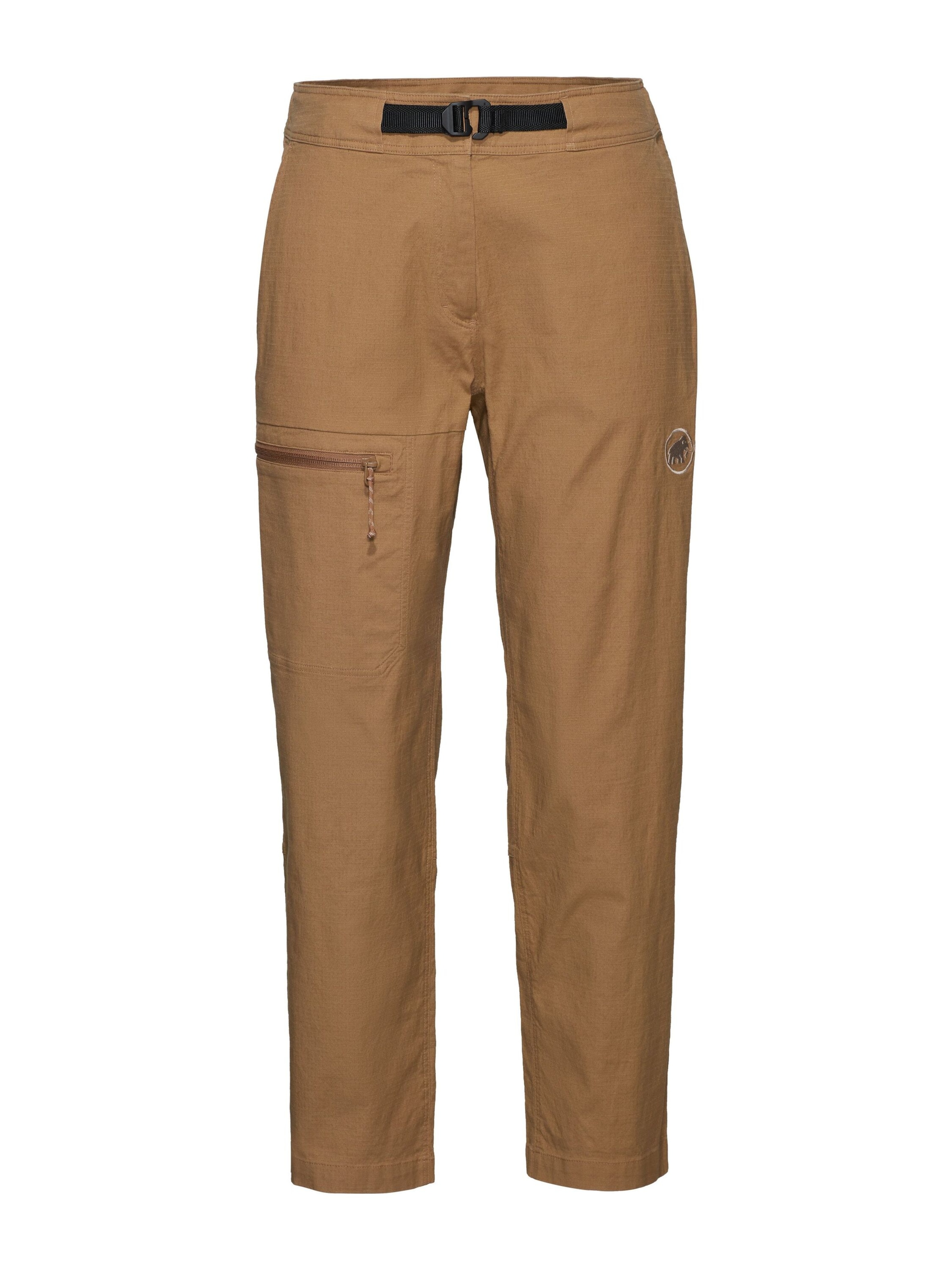 MAMMUT Outdoor Pants 'Tamaro' in Brown: front