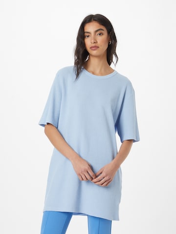 Rotholz - Camisa oversized em azul: frente