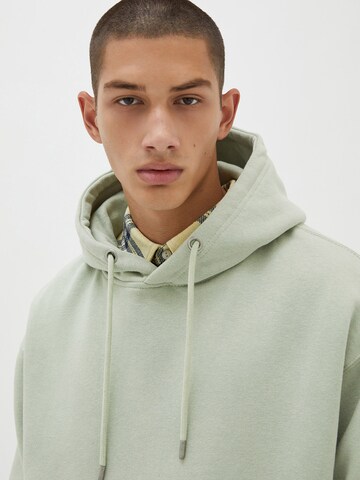 Sweat-shirt Pull&Bear en vert